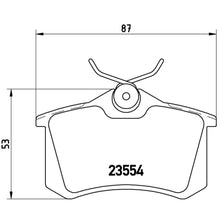 Cargar imagen en el visor de la galería, Balata Brembo P85020