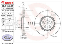 Cargar imagen en el visor de la galería, Disco Freno Brembo 09.9130.11 - Mi Refacción