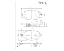 Cargar imagen en el visor de la galería, Balata Dynamik Dnk9073D1846K