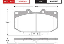 Cargar imagen en el visor de la galería, Balata Trw Gdb1110