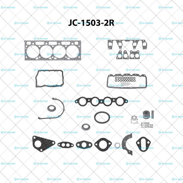 Empaque Completo Tf Victor Jc-1503-2R - Mi Refacción