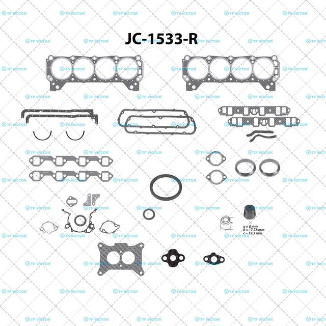 Empaque Completo Tf Victor Jc-1533-R - Mi Refacción