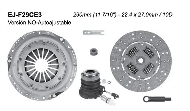 Kit Clutch Perfection Ej-F29Ce3 - Mi Refacción