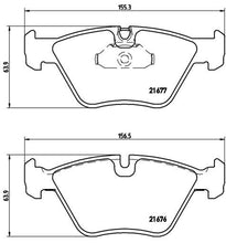 Cargar imagen en el visor de la galería, Balata Brembo P06022