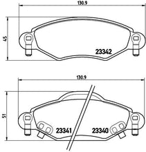 Cargar imagen en el visor de la galería, Balata Brembo P83053