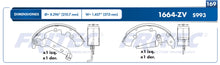 Cargar imagen en el visor de la galería, Balata Tambor Fritec Ow-1664-Zv