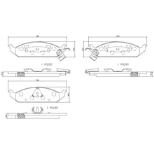 Cargar imagen en el visor de la galería, Balata Brembo P11011N