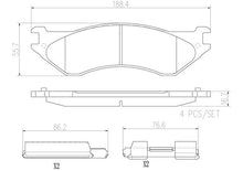 Cargar imagen en el visor de la galería, Balata Brembo P18003N