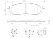 Cargar imagen en el visor de la galería, Balata Brembo P24118N