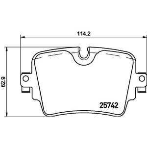 Balata Brembo P36033