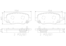 Cargar imagen en el visor de la galería, Balata Brembo P37020N