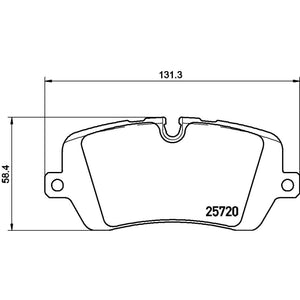 Balata Brembo P44021