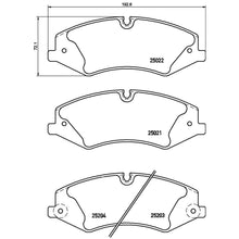 Cargar imagen en el visor de la galería, Balata Brembo P44022