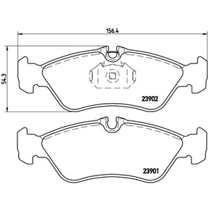 Balata Brembo P50082