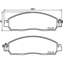 Cargar imagen en el visor de la galería, Balata Brembo P56118