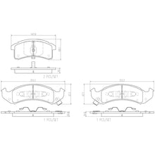 Cargar imagen en el visor de la galería, Balata Brembo P59062N