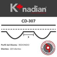 Cargar imagen en el visor de la galería, Kit Distribución Knadian Tb307K1 - Mi Refacción